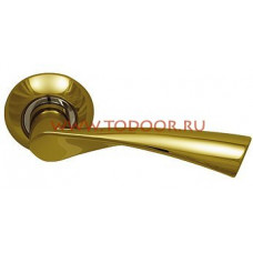 Дверная ручка на круглом основании SILLUR X11 P.GOLD золото Дверная ручка на круглом основании SILLUR X11 P.GOLD золото