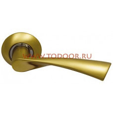 Дверная ручка на круглом основании SILLUR X11 S.GOLD золото матовое Дверная ручка на круглом основании SILLUR X11 S.GOLD золото матовое