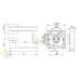 Дверная ручка на квадратной розетке FUARO FLASH DM CP/WH-19 хром/белый Дверная ручка на квадратной розетке FUARO FLASH DM CP/WH-19 хром/белый