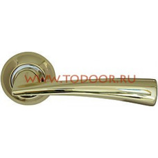 Дверная ручка раздельная Columba LD80-1GP/CP-2 золото/никель Дверная ручка раздельная Columba LD80-1GP/CP-2 золото/никель