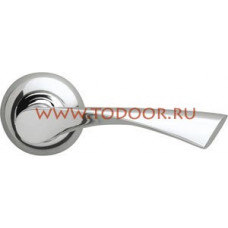 Дверная ручка раздельная Corona LD23-1CP-8 хром Дверная ручка раздельная Corona LD23-1CP-8 хром