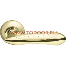 Дверная ручка раздельная Corvus LD35-1SG/GP-4 матовое золото/золото Дверная ручка раздельная Corvus LD35-1SG/GP-4 матовое золото/золото