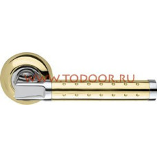 Дверная ручка раздельная Eridan LD37-1GP/CP-2 золото/никель Дверная ручка раздельная Eridan LD37-1GP/CP-2 золото/никель