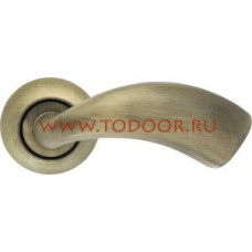 Дверная ручка раздельная Leo LD56-1WAB-11 античная бронза Дверная ручка раздельная Leo LD56-1WAB-11 античная бронза