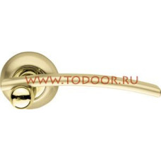 Дверная ручка раздельная Mercury LD22-1SG/GP-4 матовое золото/золото Дверная ручка раздельная Mercury LD22-1SG/GP-4 матовое золото/золото