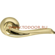 Дверная ручка раздельная Octan LD64-1SG/GP-4 матовое золото/золото Дверная ручка раздельная Octan LD64-1SG/GP-4 матовое золото/золото