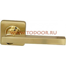 Дверная ручка раздельная ORBIS SQ004-21SG/GP-1 матовое золото/золото Дверная ручка раздельная ORBIS SQ004-21SG/GP-1 матовое золото/золото