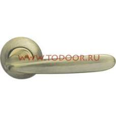 Дверная ручка раздельная Pava LD42-1AB/GP-7 бронза/золото Дверная ручка раздельная Pava LD42-1AB/GP-7 бронза/золото
