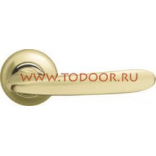 Дверная ручка раздельная Pava LD42-1SG/CP-1 матовое золото/никель Дверная ручка раздельная Pava LD42-1SG/CP-1 матовое золото/никель