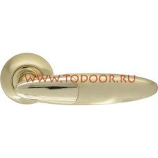 Дверная ручка раздельная Sfera LD55-1SG/GP-4 матовое золото/золото Дверная ручка раздельная Sfera LD55-1SG/GP-4 матовое золото/золото
