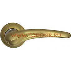 Дверная ручка раздельная Sirius LD145-1SG/CP-1 матовое золото/никель Дверная ручка раздельная Sirius LD145-1SG/CP-1 матовое золото/никель