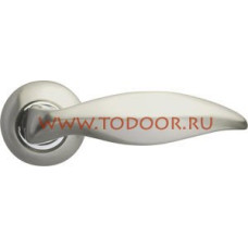 Дверная ручка раздельная Taurus LD65-1SN/CP-3 матовый никель/никель Дверная ручка раздельная Taurus LD65-1SN/CP-3 матовый никель/никель