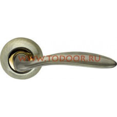Дверная ручка раздельная Virgo LD57-1AB/GP-7 бронза/золото Дверная ручка раздельная Virgo LD57-1AB/GP-7 бронза/золото