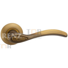 Дверная ручка RENZ "Флория" кофе DH 17-08 CF Дверная ручка RENZ "Флория" кофе DH 17-08 CF