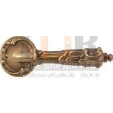 Дверная ручка VAL DE FIORI "СОЛАНЖ" DH 705-74 YB Латунь состаренная