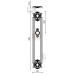 Дверная ручка Venezia "ANAFESTO" WC-4 на планке PL97 полированная латунь Дверная ручка Venezia "ANAFESTO" WC-4 на планке PL97 полированная латунь