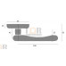 Дверная ручка Venezia "CARNEVALE" D2 полированная латунь Дверная ручка Venezia "CARNEVALE" D2 полированная латунь