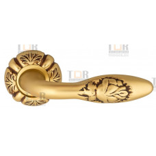 Дверная ручка Venezia "CASANOVA" D5 французское золото + коричневый Дверная ручка Venezia "CASANOVA" D5 французское золото + коричневый