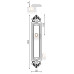 Дверная ручка Venezia "COLOSSEO" белая керамика паутинка на планке PL96 античное серебро Дверная ручка Venezia "COLOSSEO" белая керамика паутинка на планке PL96 античное серебро