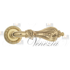 Дверная ручка Venezia "FLORENCE" D2 полированная латунь