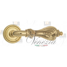 Дверная ручка Venezia "FLORENCE" D3 полированная латунь