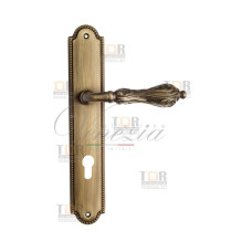 Дверная ручка Venezia "MONTE CRISTO" CYL на планке PL98 матовая бронза Дверная ручка Venezia "MONTE CRISTO" CYL на планке PL98 матовая бронза