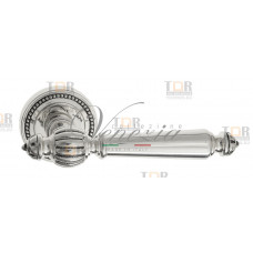 Дверная ручка Venezia "PELLESTRINA" D3 натуральное серебро + черный Дверная ручка Venezia "PELLESTRINA" D3 натуральное серебро + черный