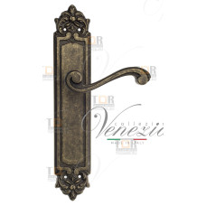 Дверная ручка Venezia "VIVALDI" на планке PL96 античная бронза Дверная ручка Venezia "VIVALDI" на планке PL96 античная бронза