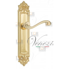 Дверная ручка Venezia "VIVALDI" на планке PL96 полированная латунь Дверная ручка Venezia "VIVALDI" на планке PL96 полированная латунь