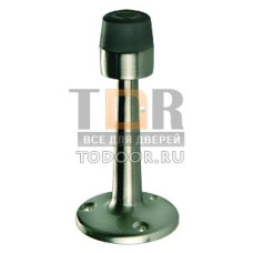 Дверной упор настенный Morelli DS2 SN матовый никель Дверной упор настенный Morelli DS2 SN матовый никель