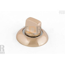 Фиксатор поворотный WC (круглый) PALLADIUM R BK GP/CP полированная латунь / полированный хром