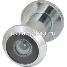 Глазок дверной, стеклянная оптика DVG1, 16/35х60 CP Хром