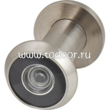 Глазок дверной, стеклянная оптика DVG1, 16/35х60 SN матовый никель