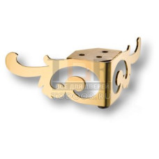 KAX-4605-0065-A09 Опора мебельная резная, цвет - глянцевое золото KAX-4605-0065-A09 Опора мебельная резная, цвет - глянцевое золото
