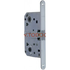 LH19-50 CP Защелка межкомнатная с планкой (хром) LH19-50 CP Защелка межкомнатная с планкой (хром)