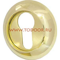 Накладка CYLINDER ET-1GP/SG-5 золото/матовое золото 2шт.