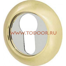 Накладка CYLINDER ET-1SG/CP-1 матовое золото/никель 2шт.