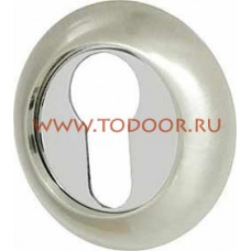Накладка CYLINDER ET-1SN/CP-3 матовый никель/никель 2шт.
