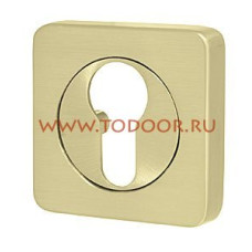 Накладка CYLINDER ET/SQ-21SG-1 матовое золото 2шт.