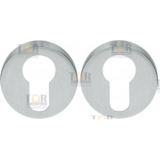 Накладка под цилиндр на круглом основании COLOMBO CD43GB-CM матовый хром (2 шт)