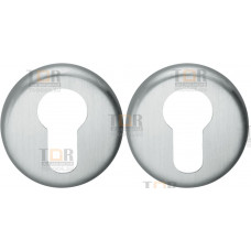 Накладка под цилиндр на круглом основании COLOMBO CD63GB-CM матовый хром (2 шт)