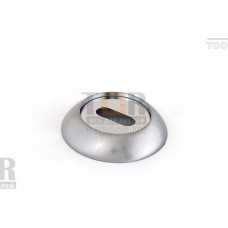 Накладка под ключ буратино (круглая) PALLADIUM R KT SC/CP матовый хром / полированный хром