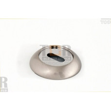 Накладка под ключ буратино (круглая) PALLADIUM R KT SN/CP матовый никель / хром