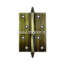 Петля разъемная с короной ARCHIE A010-D 100X70X3-2B L античная бронза Петля разъемная с короной ARCHIE A010-D 100X70X3-2B L античная бронза
