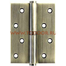 Петля съемная 613-4 100х75х2.5 AB left (антик бронза) лев
