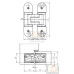 Петля скрытая универсальная TECTUS TE 303 3D до 60 кг SIMONSWERK Messing-Effekt матовая латунь Петля скрытая универсальная TECTUS TE 303 3D до 60 кг SIMONSWERK Messing-Effekt матовая латунь