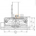 Петля скрытая универсальная TECTUS TE 540 3D A8 до 100 кг SIMONSWERK (F1) хром матовый Петля скрытая универсальная TECTUS TE 540 3D A8 до 100 кг SIMONSWERK (F1) хром матовый