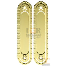 Ручка для раздвижных дверей SH010/CL GOLD-24 золото 24К