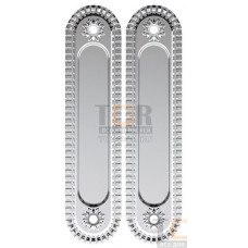 Ручка для раздвижных дверей SH010/CL SILVER-925 серебро 925