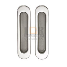 Ручка для раздвижных дверей SILLUR A-K05-V0 P.CHROME/S.CHROME хром